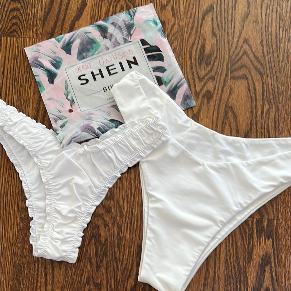 SHEIN White Bikini Set